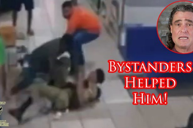 Knife-Wielding Attacker Tries To Steal Officer’s Gun!