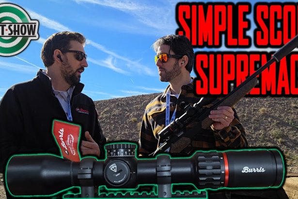 Is Your Rifle Scope Reticle Too Much? A Solid Compromise w/ @BurrisOpticsCompany  | SHOT Show 2026