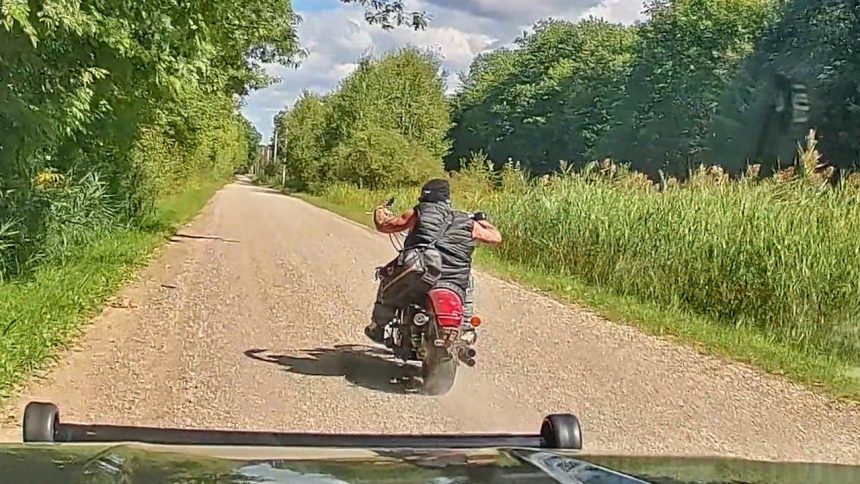 Motorcycle Rider Flees Ohio Deputies Then Reaches for Gun