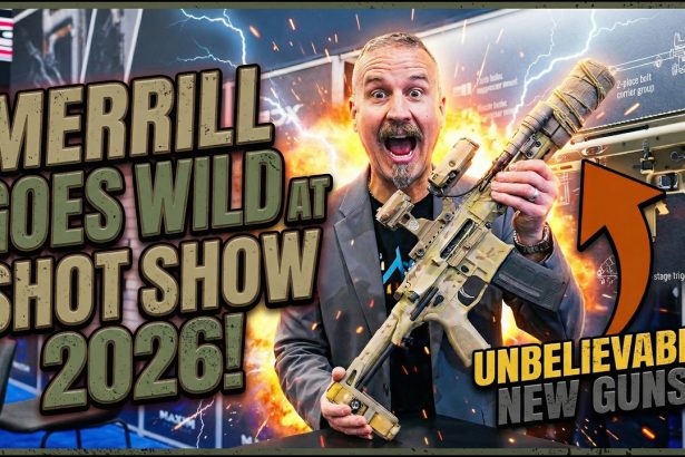 Dave Merrill Goes Wild at SHOT Show 2026 | SCAR Is Back, PKM Returns, SAK21, Giggle Guns Everywhere.
