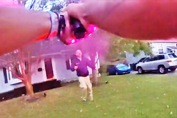 Officer Shoots Armed Man As Victims Run For Safety