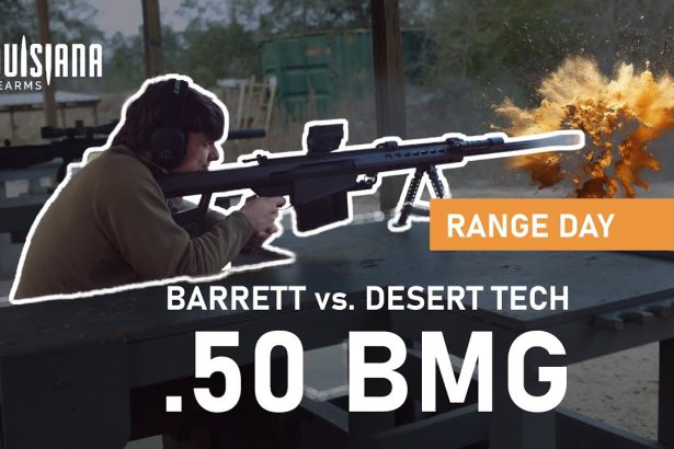 Range Day Comparison: .50 BMG Barrett VS. Desert Tech
