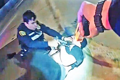 Houston Police Officer Shoots Wanted Man After Struggle