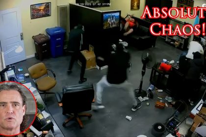 Crazy Oakland Pawn Shop Gunfight Caught on Camera