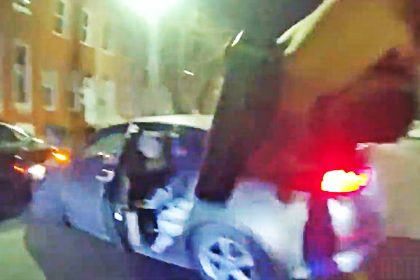 Baltimore Cop Shoots At Teens In Stolen Car After Being Struck