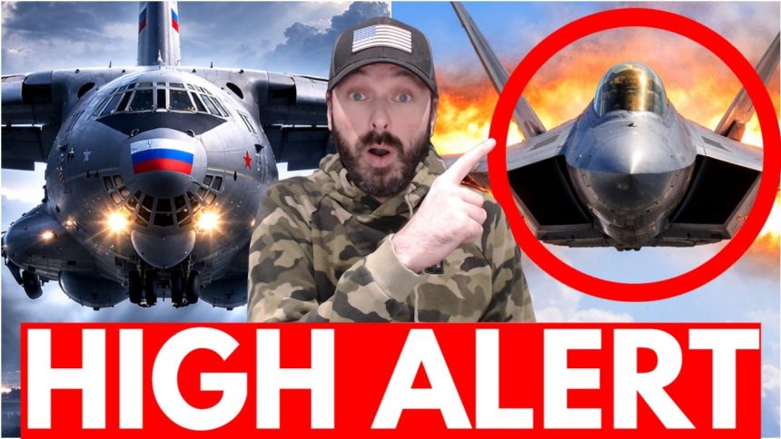 Russia RACES Secret Plane To Iran – F-22 Fighters SCRAMBLING