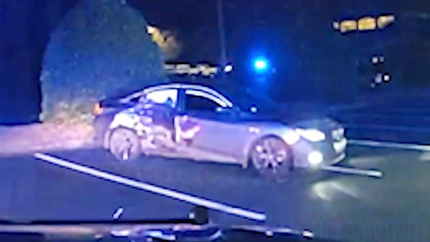 Dashcam Shows Car Chase & Gunfight Following Attack of Greenville Police Officer