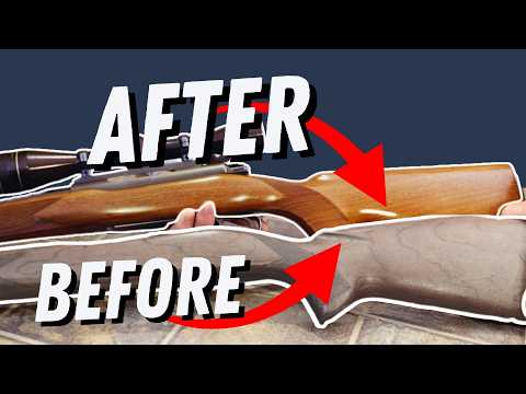 How to Refinish a Wood Rifle Stock (Step-by-Step Restoration)