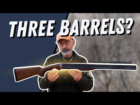 A Shotgun With THREE Barrels?! (It’s Crazy Good!!)