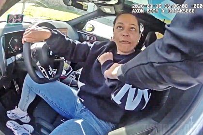 Officer Drags Woman From Car After She Refuses Ticket