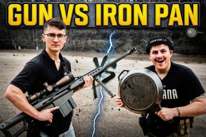 Gun vs. Cast Iron Pan