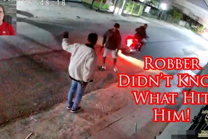 Intended Victim Has Sharp Surprise For Armed Robber