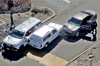 Suspect Calls 911 on Himself Then Drives at Police With Gun Drawn