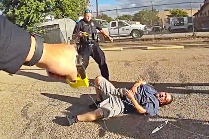 Robbery Suspect Crashes Car Then Pulls Knife On Officers