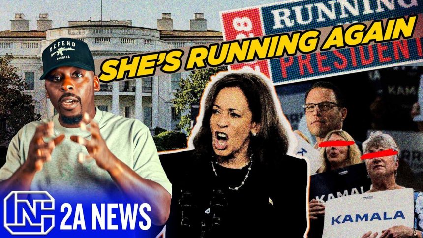 Kamala Harris Wants Another Shot at the White House… and Your Guns