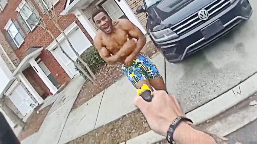 Man Throws His Mother To The Ground Then Gets Tased After Charging Officer