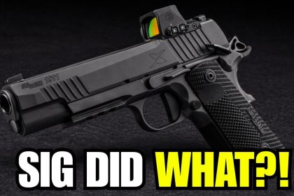 Sig Sauer 1911 XFull – This New Full-Size 1911 Is Awesome!