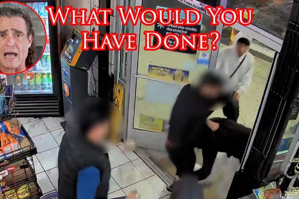 Clerk Tries to Stop Multiple Shoplifters in Fresno, California