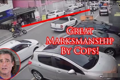 Dumb Robber Gets Owned By Embassy Security