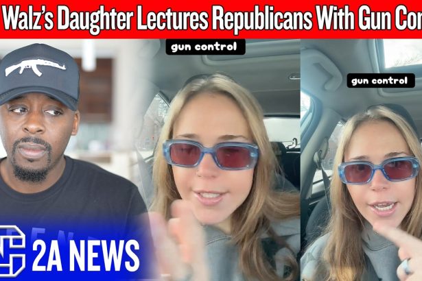 After The Trump Attack, Tim Walz’s Daughter Made This Gun Control Argument