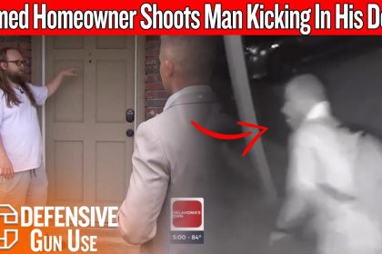 Armed Homeowner Shoots Intruder After Door Gets Kicked In