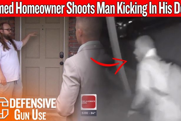 Armed Homeowner Shoots Intruder After Door Gets Kicked In