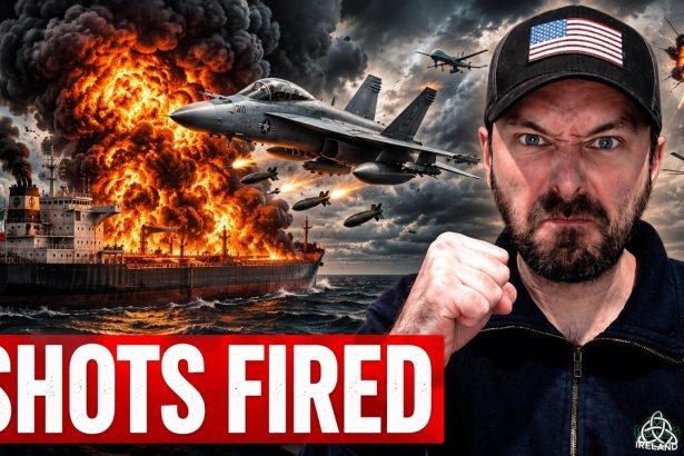 U.S. Fighter Jet BOMBS Iran Ship – Drone Strikes Underway