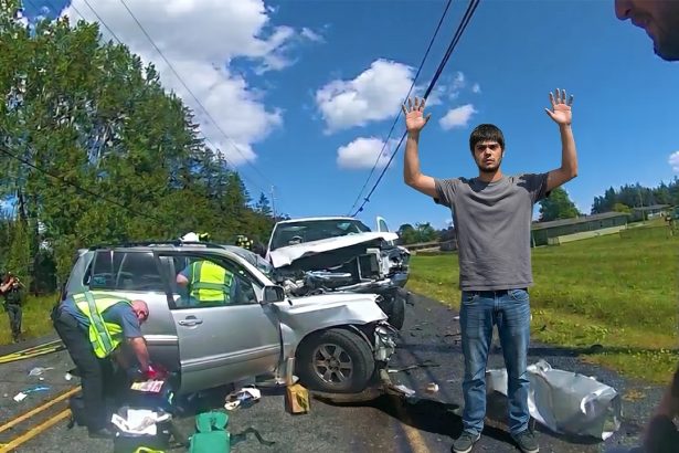 Driver Steals Girlfriend’s Truck for a Joyride & Wipes Out a 20-Year-Old