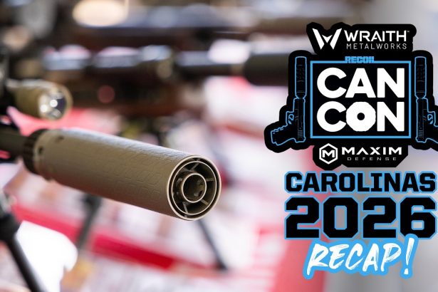 CANCON Carolinas 2026: Suppressed 50 Cals, Belt-Feds, Helicopters, & Every New Can We Shot