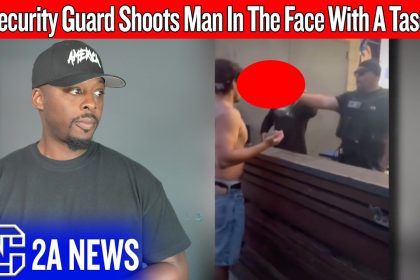 Security Guard Shoots Man In The Face With A Taser