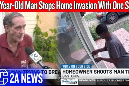 Home Invader Shot By 74-Year-Old Then Calls 911