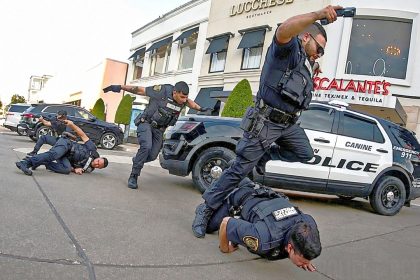 One Sudden Move & Officers Unleash a Storm of Gunfire