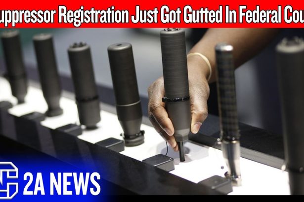 Suppressor Registration Just Got Gutted In Federal Court