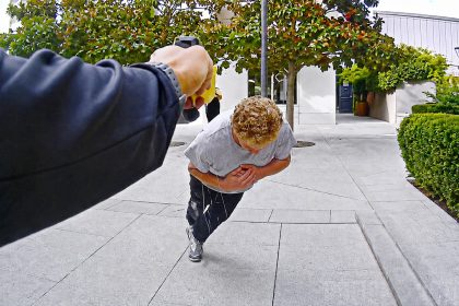 Trespasser Walks Toward Officer And Gets Tased