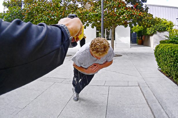 Trespasser Walks Toward Officer And Gets Tased