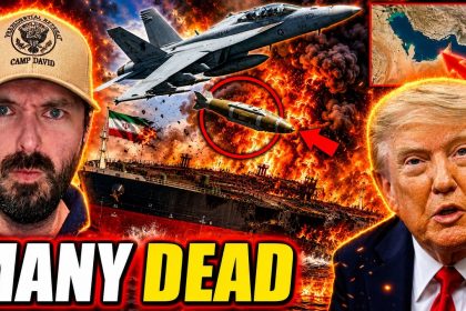 Iran Ships LIT UP By U.S. Fighter Jets – Trump Shows No Mercy