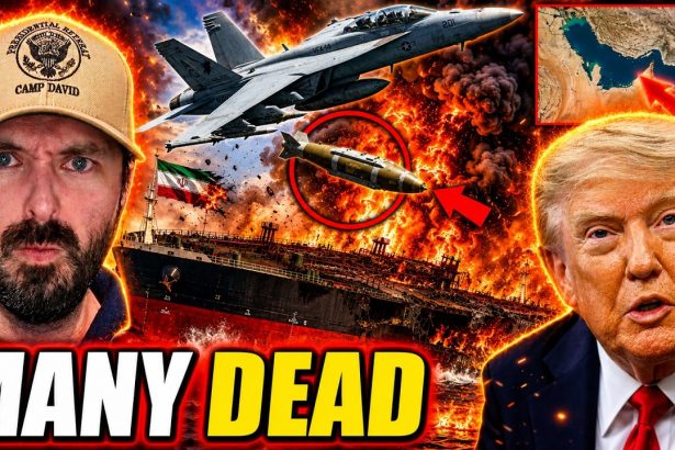 Iran Ships LIT UP By U.S. Fighter Jets – Trump Shows No Mercy