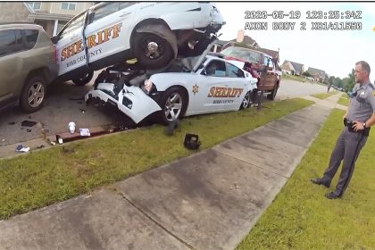 Husband Kidnaps His Family & Rams His Truck Into a Cop Car After His Wife Hands Him Divorce Papers