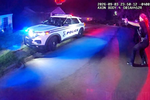 Suspect Steals Police Car Then Crashes Through a House