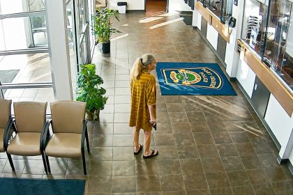 Elderly Woman Fires Gun Inside Police Department Lobby