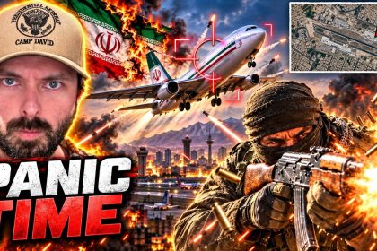 BREAKING: Secret Iran Plane FLEES As Gunfights SHRED Regime