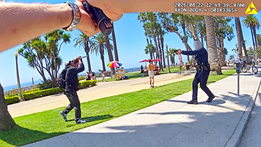 Officer Opens Fire After Man Charges Officer With Large Blade
