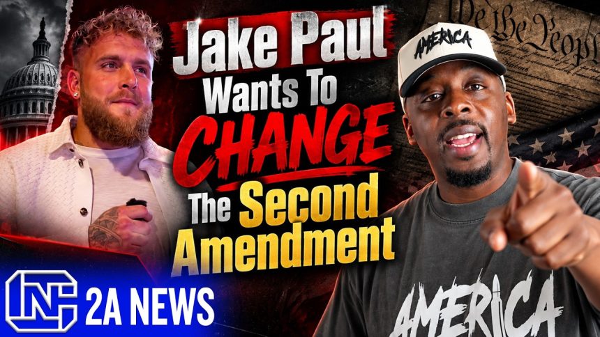 Jake Paul Wants To Change The Second Amendment… I Did NOT See This Coming