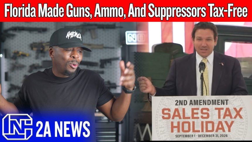 Florida Made Guns, Ammo, And Suppressors Tax-Free